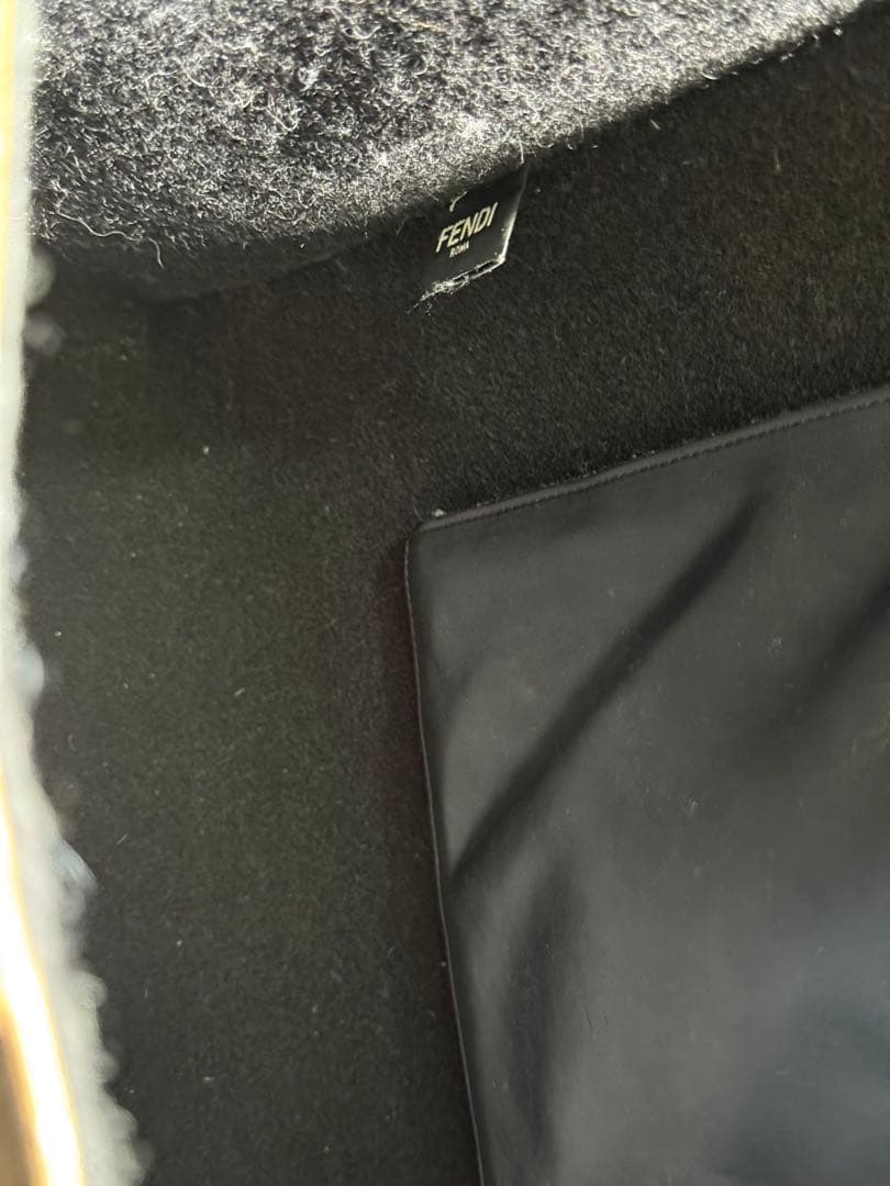 FENDI BIGサイズトートバッグ ブラウン