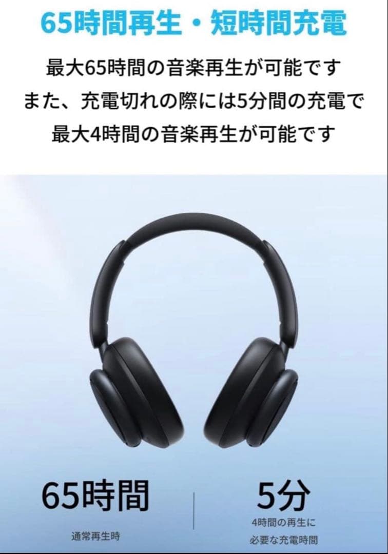 ヘッドホン Anker Soundcore Space Q45
