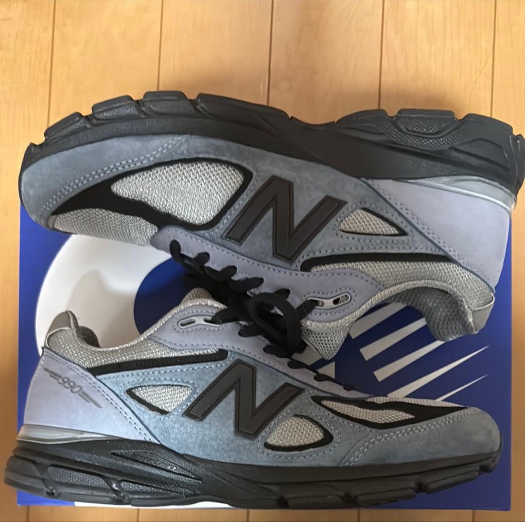 靴 New Balance 990V4 \"Arctic Grey\"