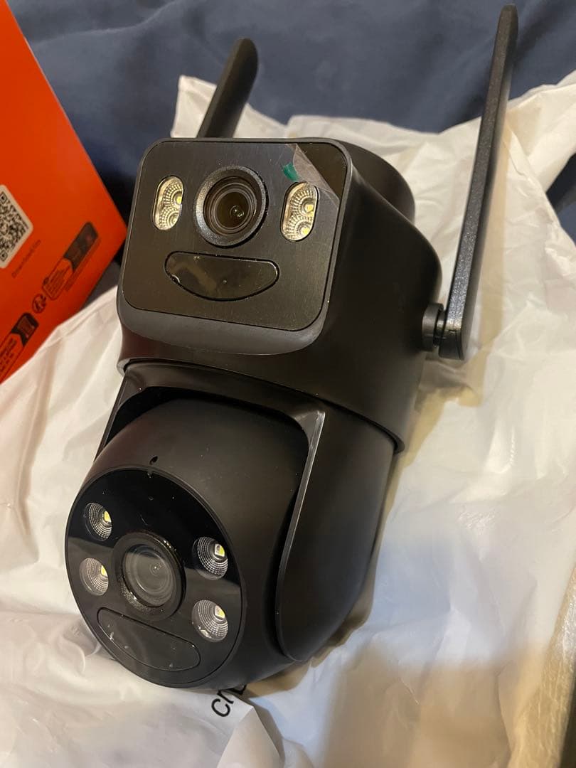 新品・未使用　BEENCAM ワイヤレス監視カメラ ソーラーパネル付き