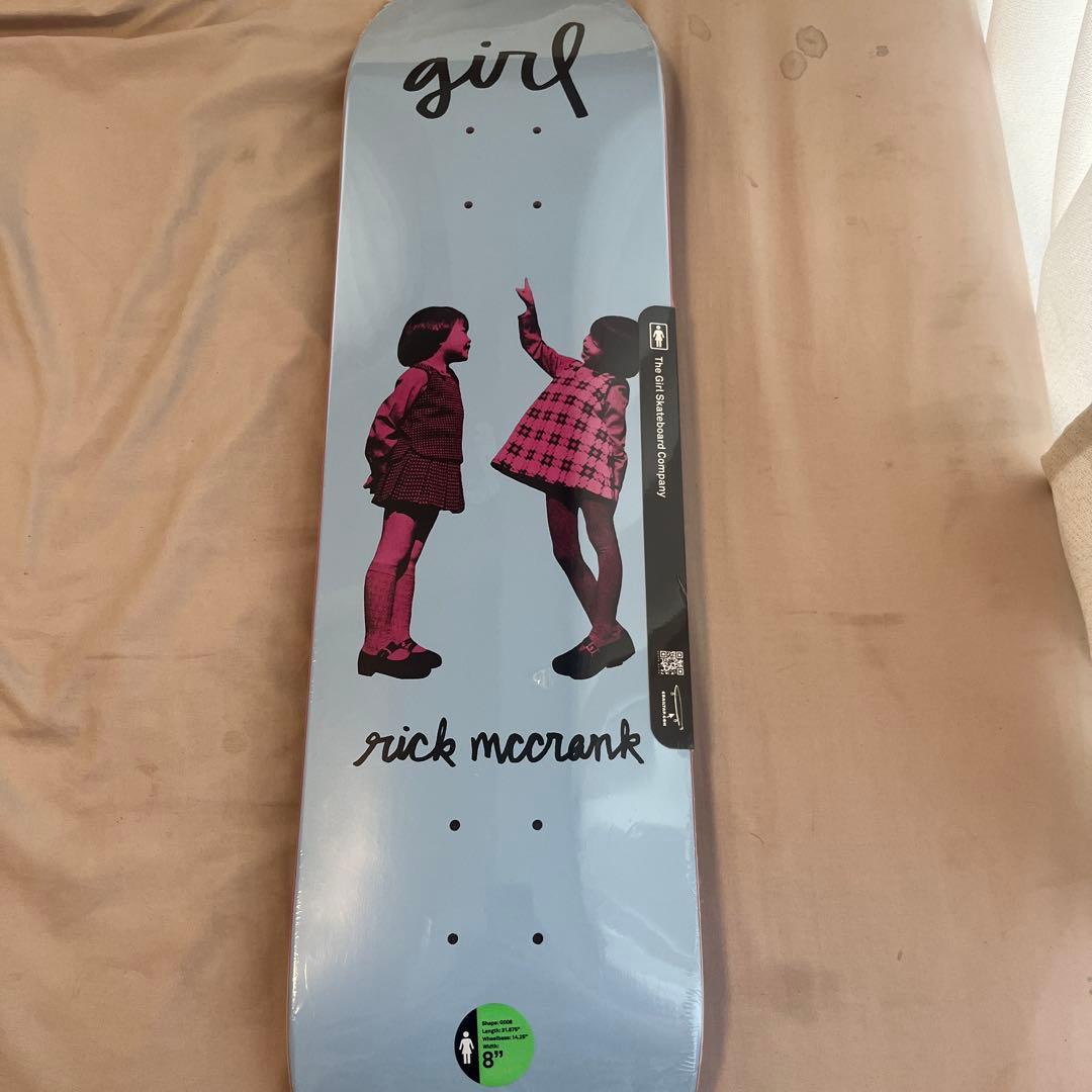 Girl Rick McCrank スケートボードデッキ 8インチ