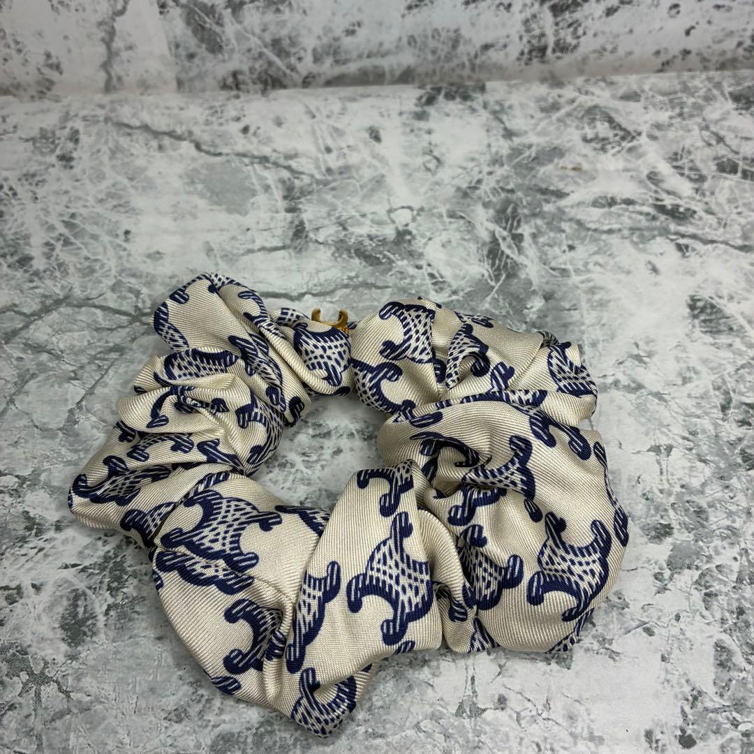 ✨CELINE✨　セリーヌ　シュシュ　ヘアゴム　マカダム