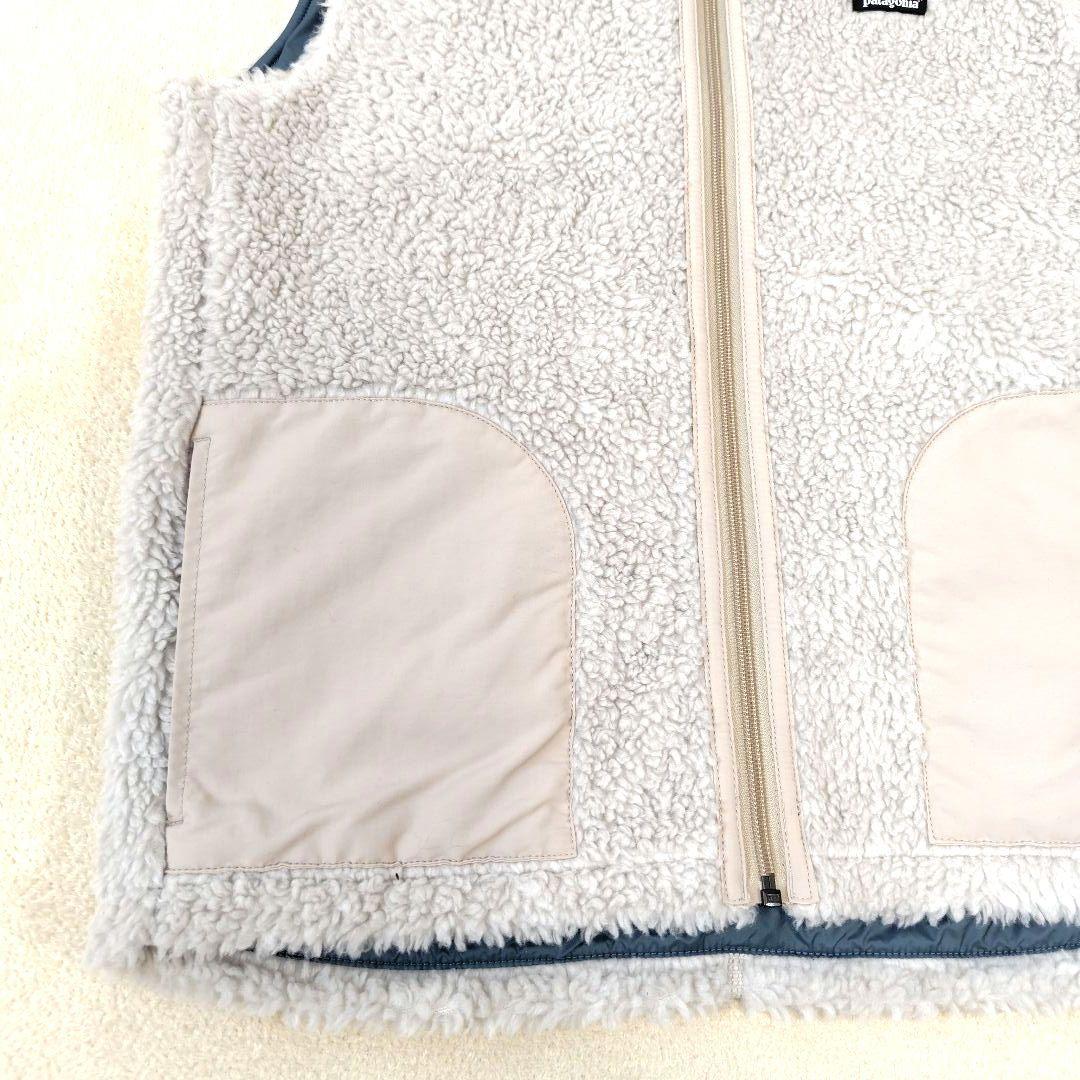 新品未使用 パタゴニア キッズ レトロX ベスト XXL ベージュ