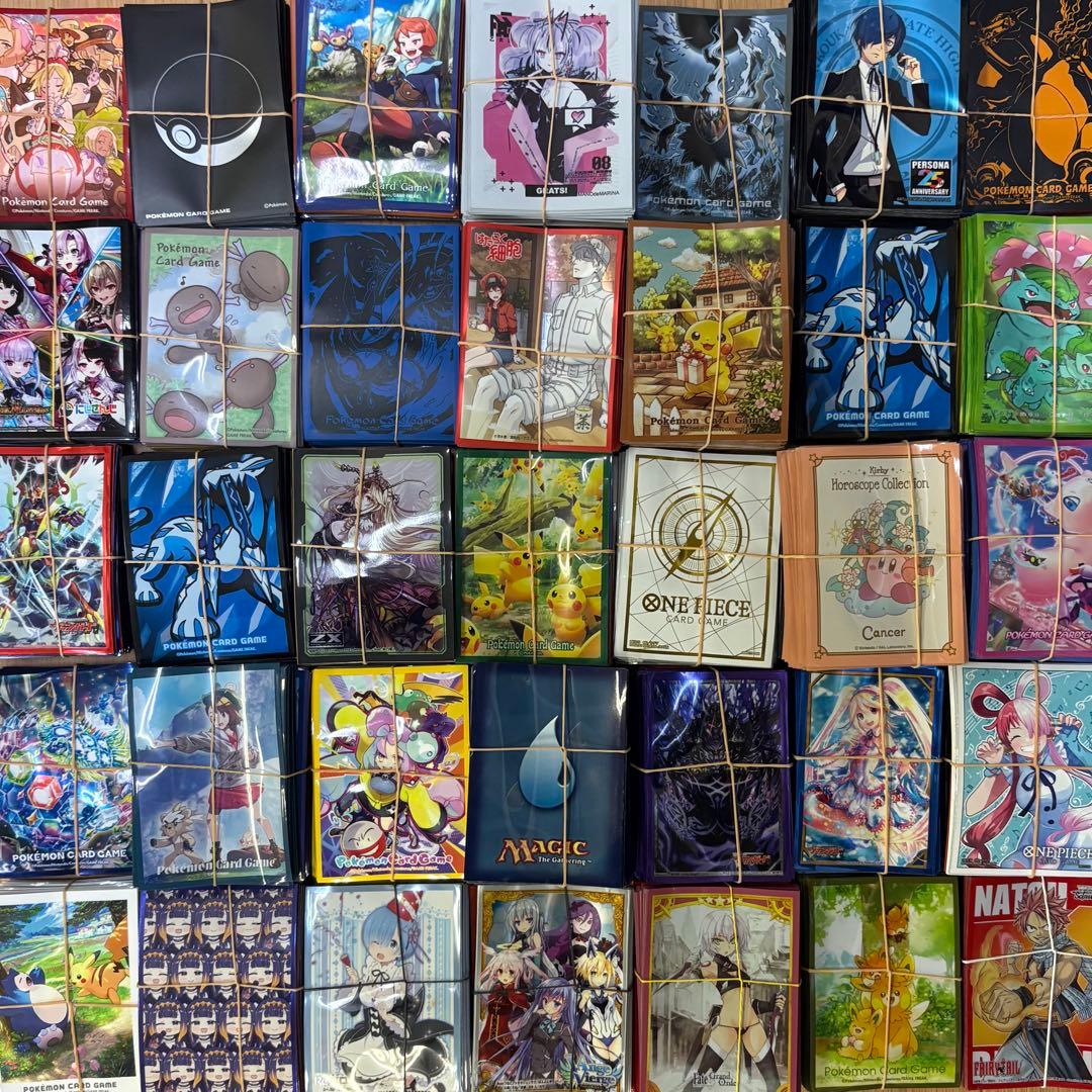 トレカスリーブ キャラスリーブのみ まとめ売り 100サイズ 約16kg