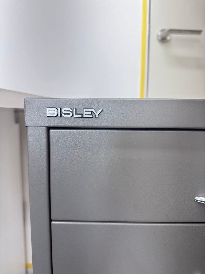 【引き取り限定】ビスレー BISLEY キャビネット グレー 4段