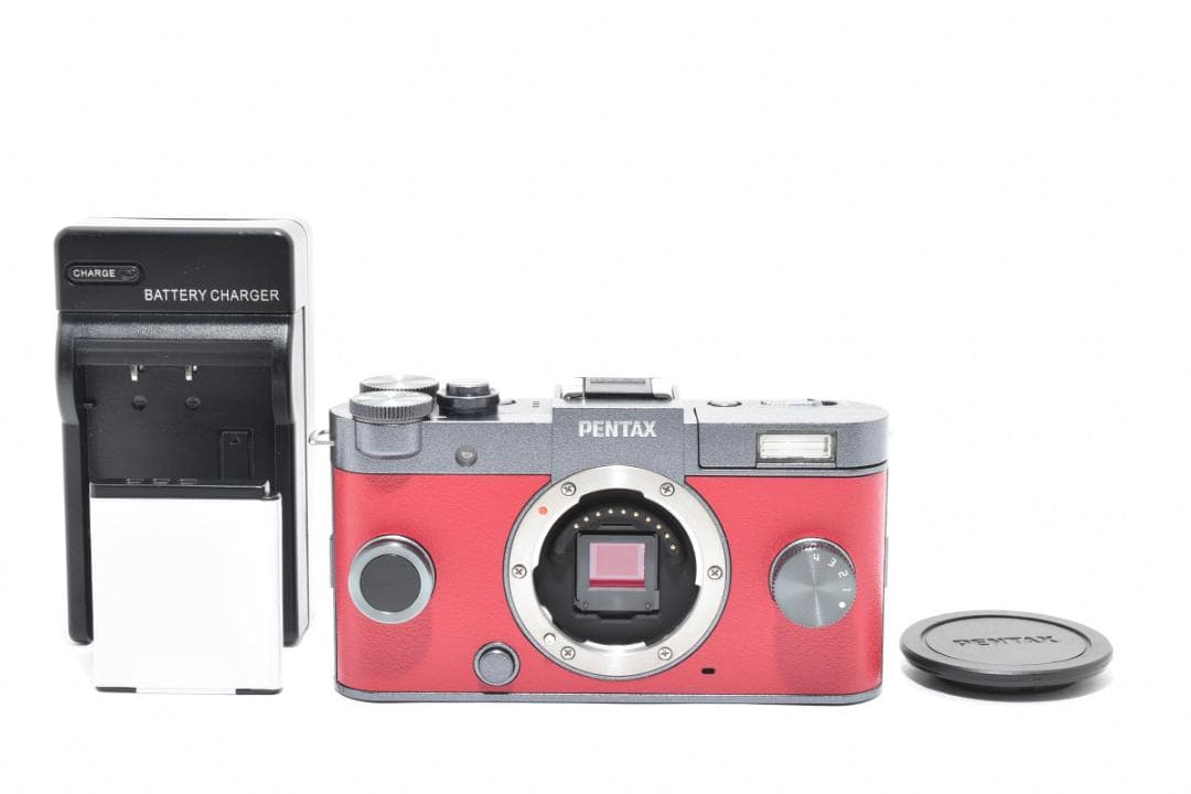 ショット数79枚■新品級■PENTAX Q-S1 ボディ ガンメタル