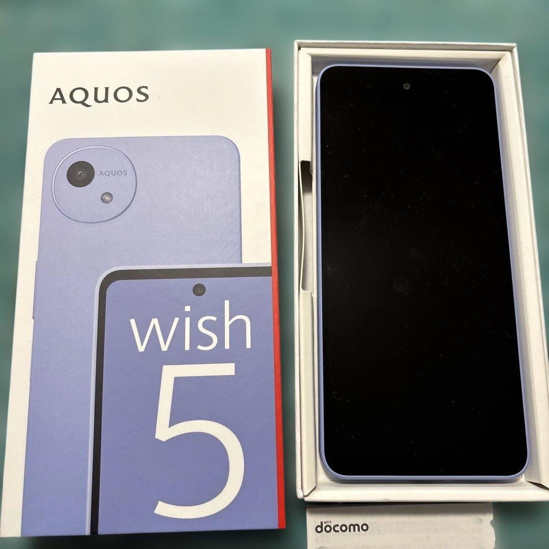【送料込み】 AQUOS wish 5 ミソラ-ジャンク