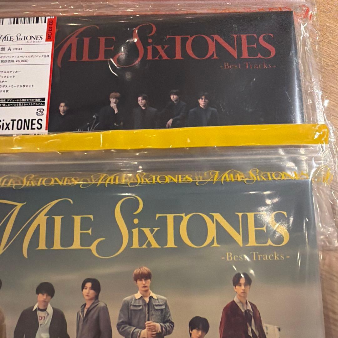 SixTONES MILESixTONES 初回AB※開封済、ICカード、特典無