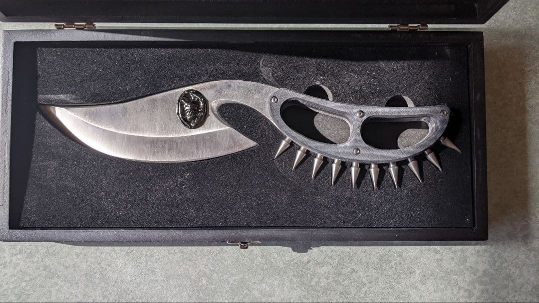 マスターカタレリ製コブラナイフ ステンレススチール