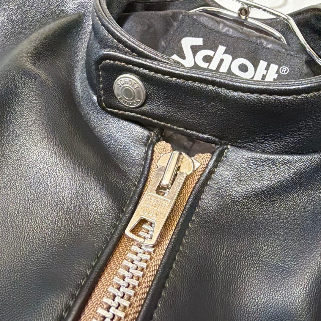 《極美品》Schott CAFE RACER SINGLE RIDERS 2XL