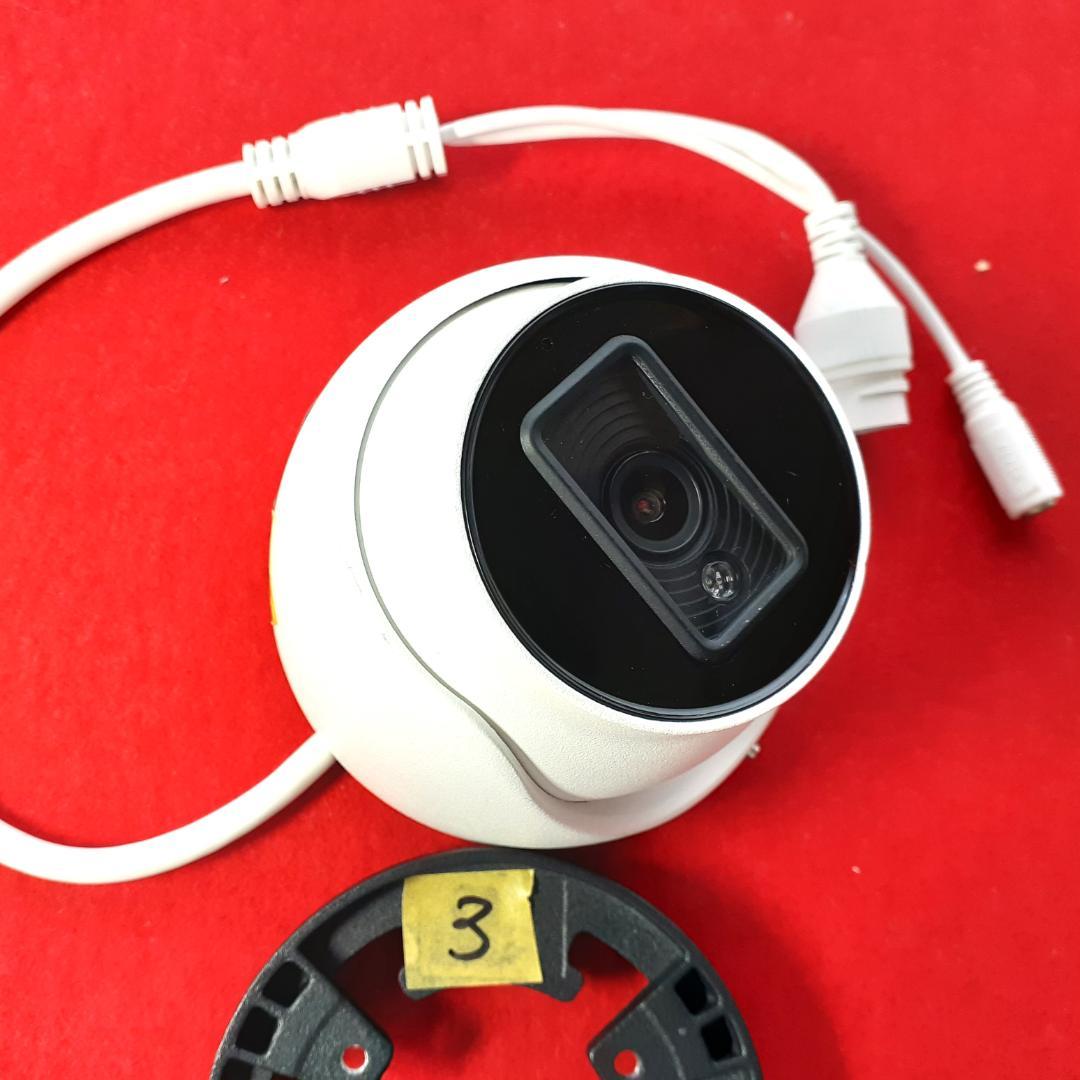 【良品】防犯IPカメラ③　HS-D071TQ-D　ホワイト 取付ブラケット付