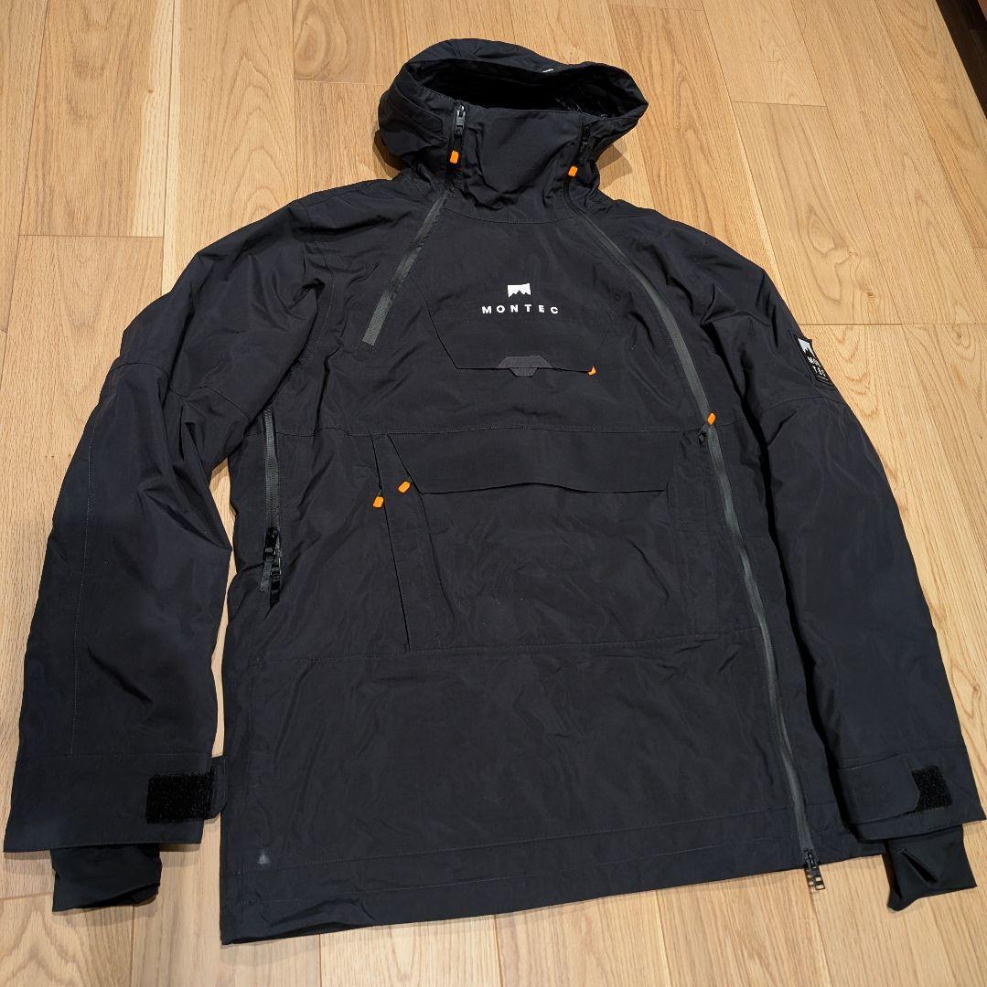 MONTEC ブラック アノラック ジャケット Lサイズ