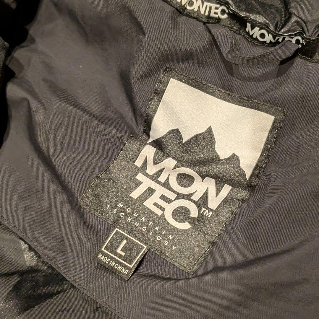 MONTEC ブラック アノラック ジャケット Lサイズ