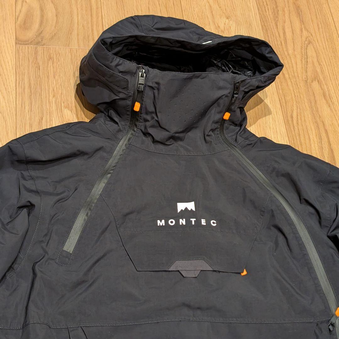 MONTEC ブラック アノラック ジャケット Lサイズ