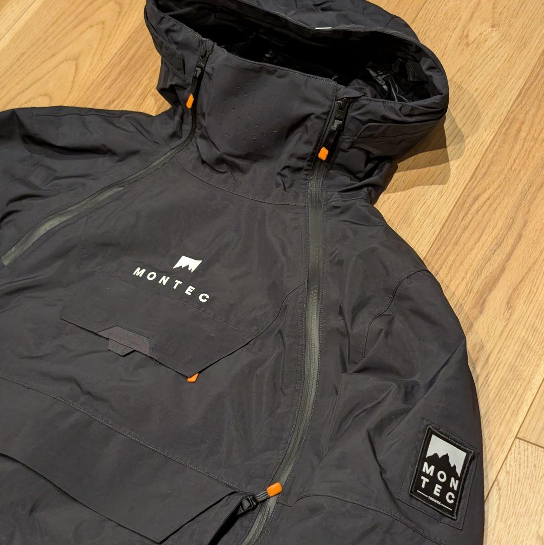 MONTEC ブラック アノラック ジャケット Lサイズ