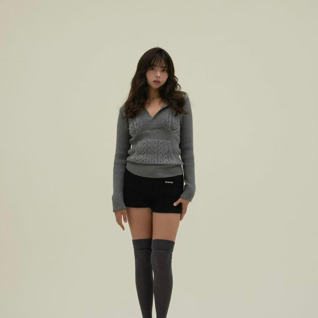 アンドマリー taylor foodie knit tops