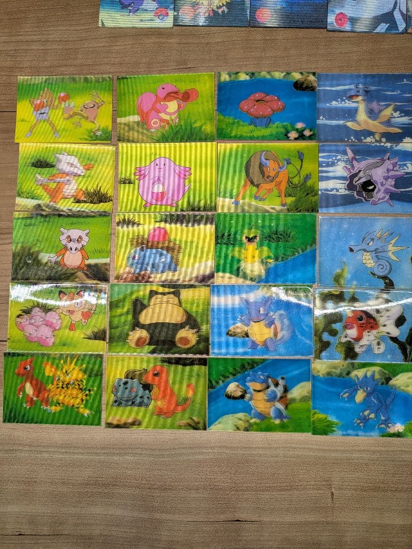 希少 ポケモンスーパーチェンジ＆3Dカード 57枚セット まとめ売り