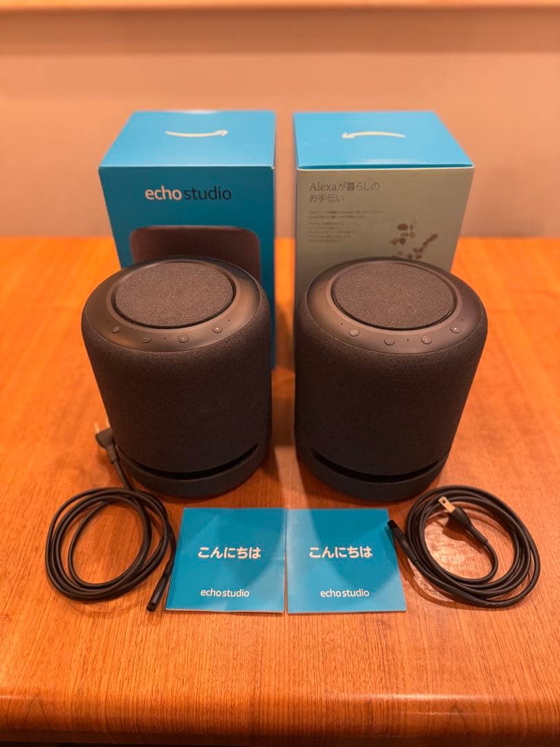 2台セット Amazon echo studio