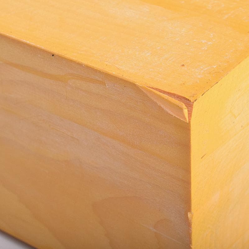 囲碁　榧製　卓上碁盤　木箱付　V　8397A