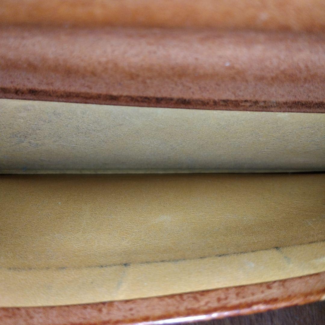 大峽製 長財布 ブラウンカラー 茶色 レザー 皮革 札入れ