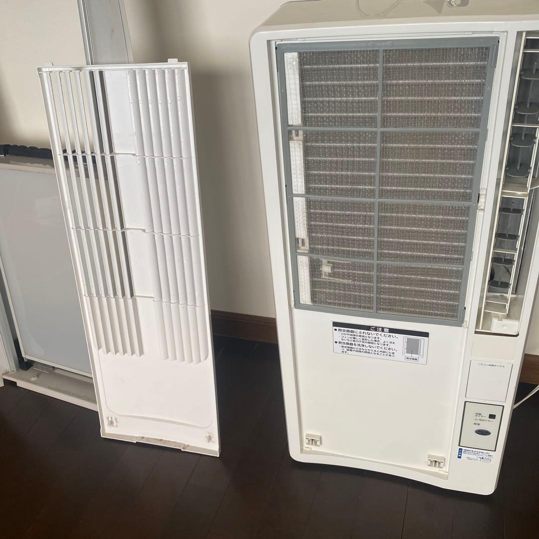 【中古】コイズミ ウインドウエアコン 2018年製　1900mm対応延長枠付き