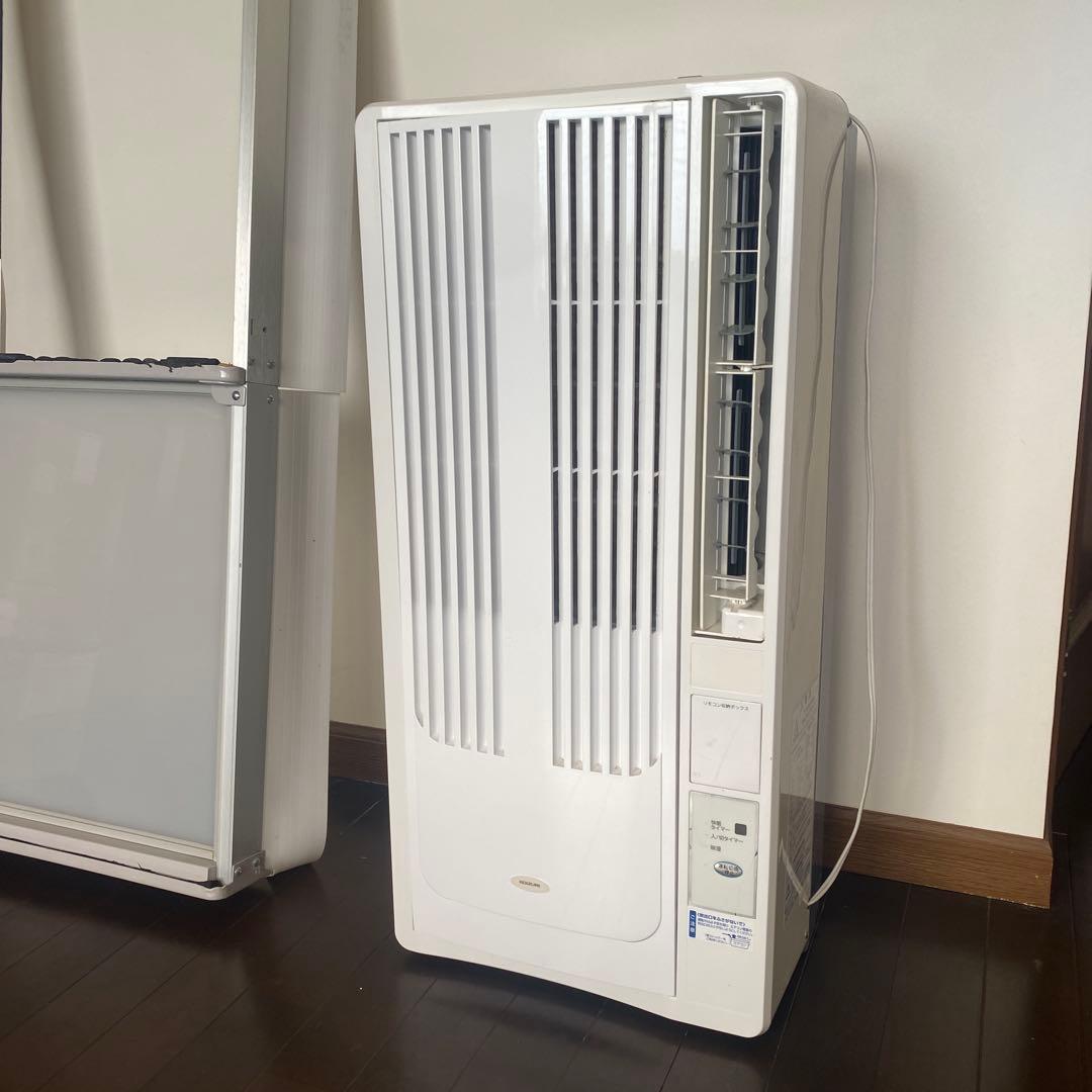 【中古】コイズミ ウインドウエアコン 2018年製　1900mm対応延長枠付き