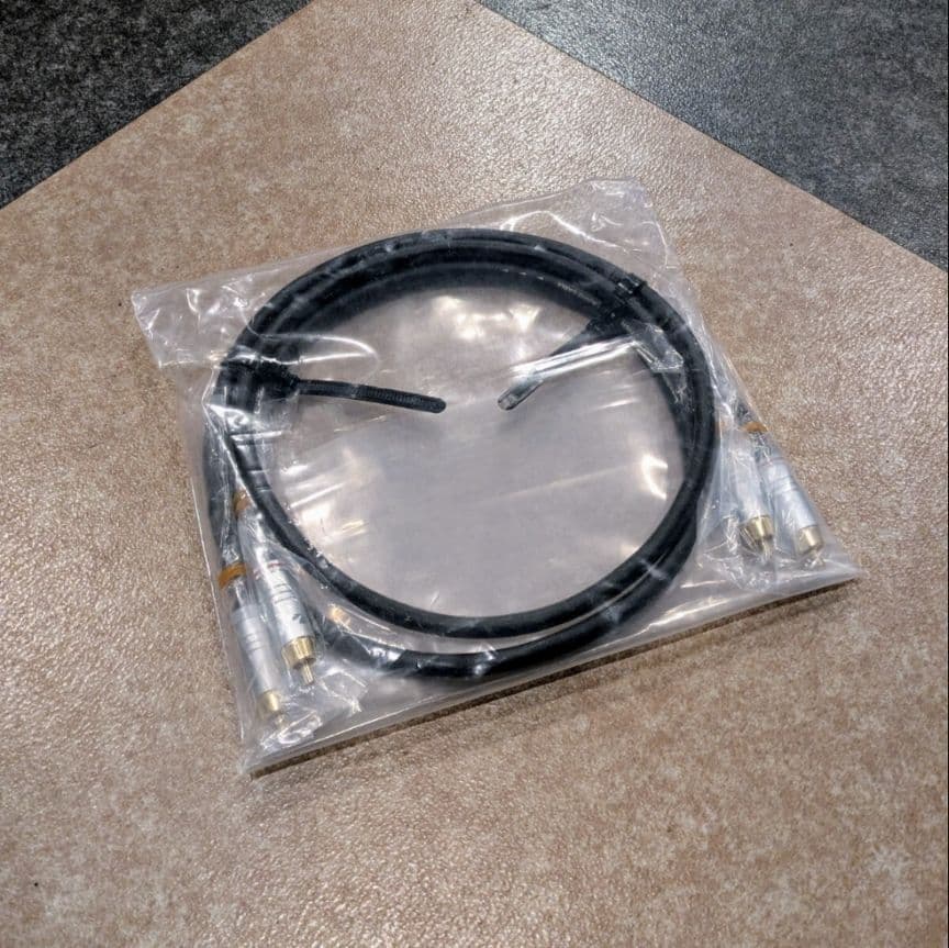 新品 LUXMAN JPR-100 RCA ラインケーブル 1m