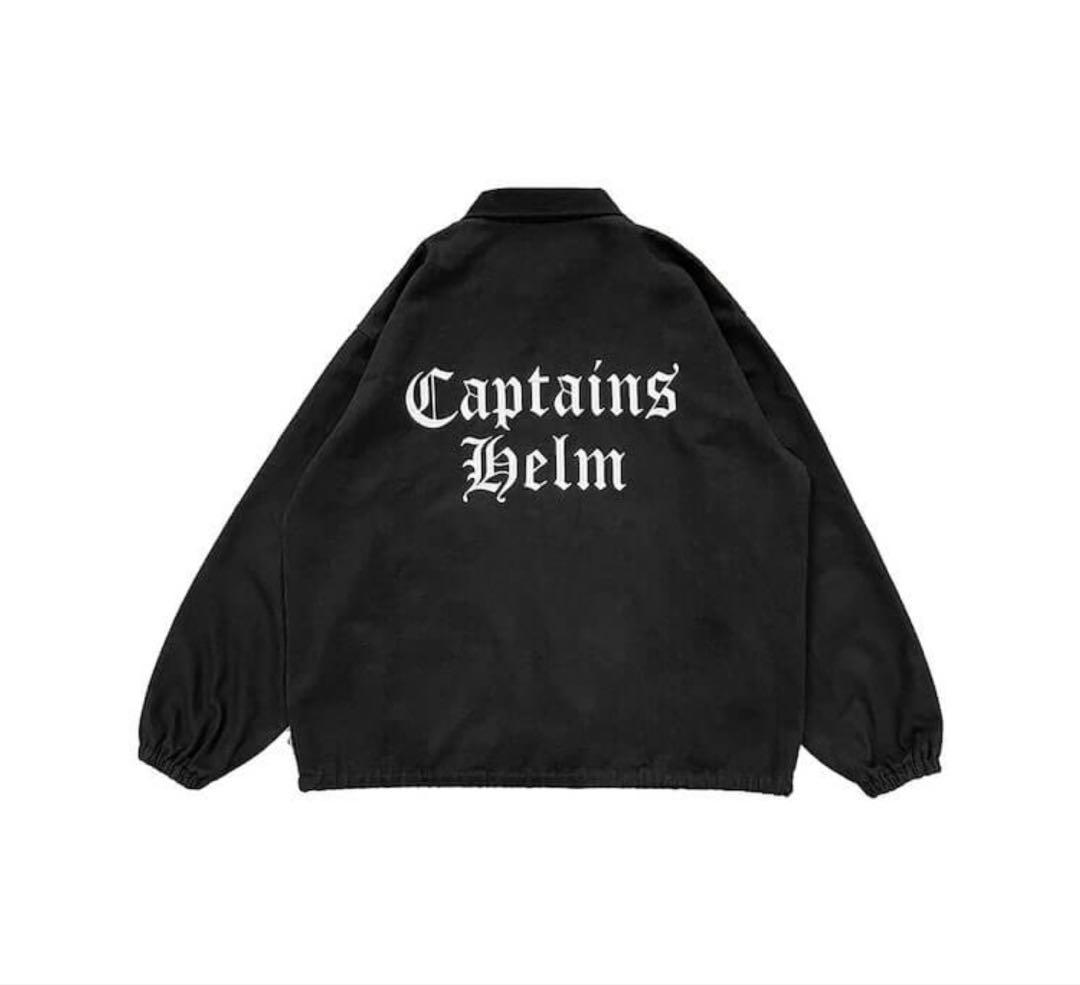 captains helm ロゴデニム　コーチジャケット