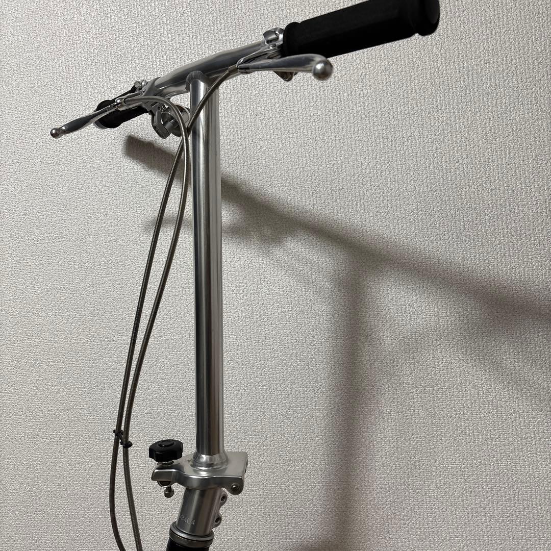 ブリヂストンTRANSIT スーパーライト 7.2kgブラック 専用輪行袋付