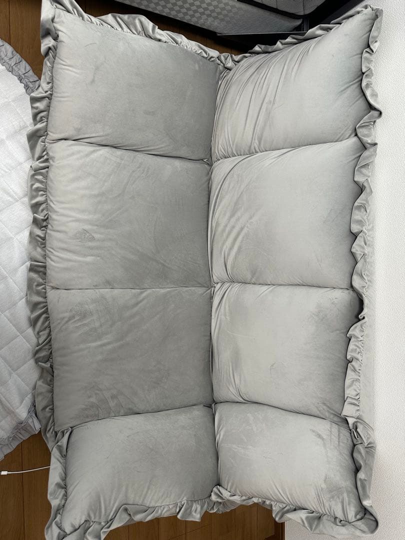 フランフラン　カラン フロアソファ （W1120～1570） グレー