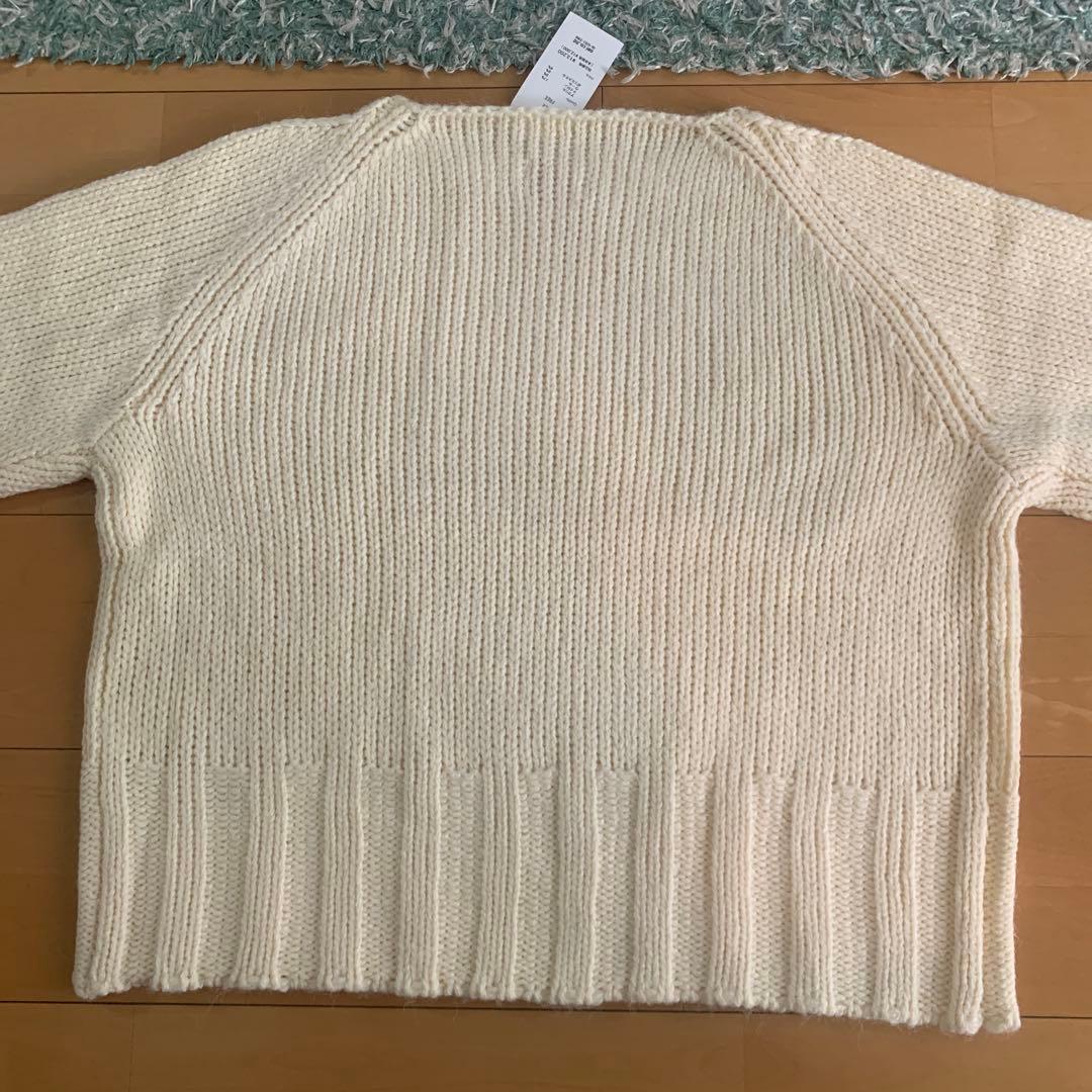 マオメイド　新品　ボートネックプルオーバーニット（北欧暮らしの道具店）