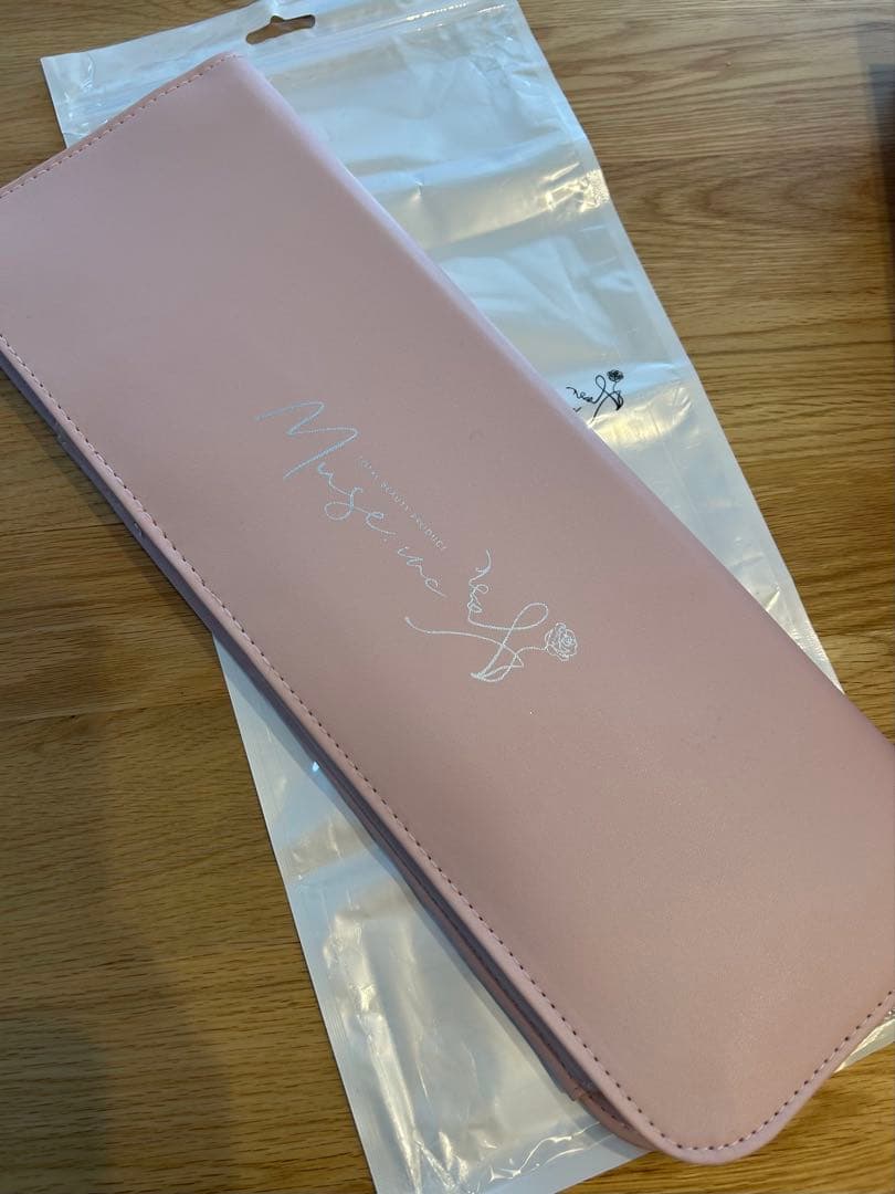 ラディアントfor MUSE プロフェッショナルヘアーアイロンピンク　ケース付き
