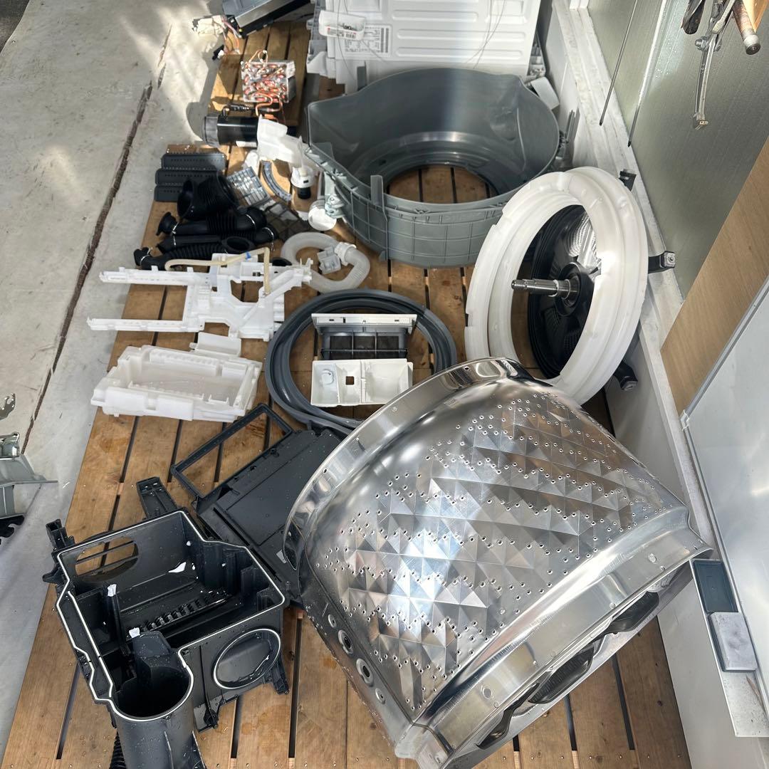 Panasonic NA-LX113AL ヒートポンプ 分解洗浄　ドラム式洗濯機