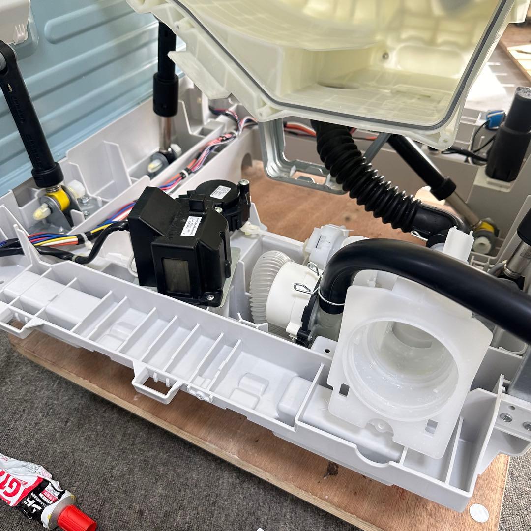 Panasonic NA-LX113AL ヒートポンプ 分解洗浄　ドラム式洗濯機