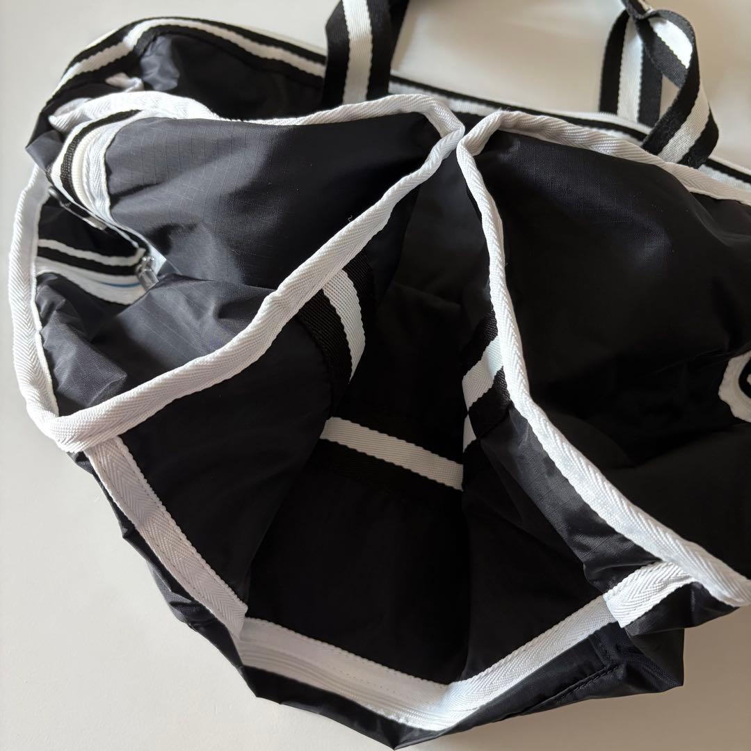 P*u様 ⭐︎超美品⭐︎Le Sportsac ボストンバッグ 黒/白