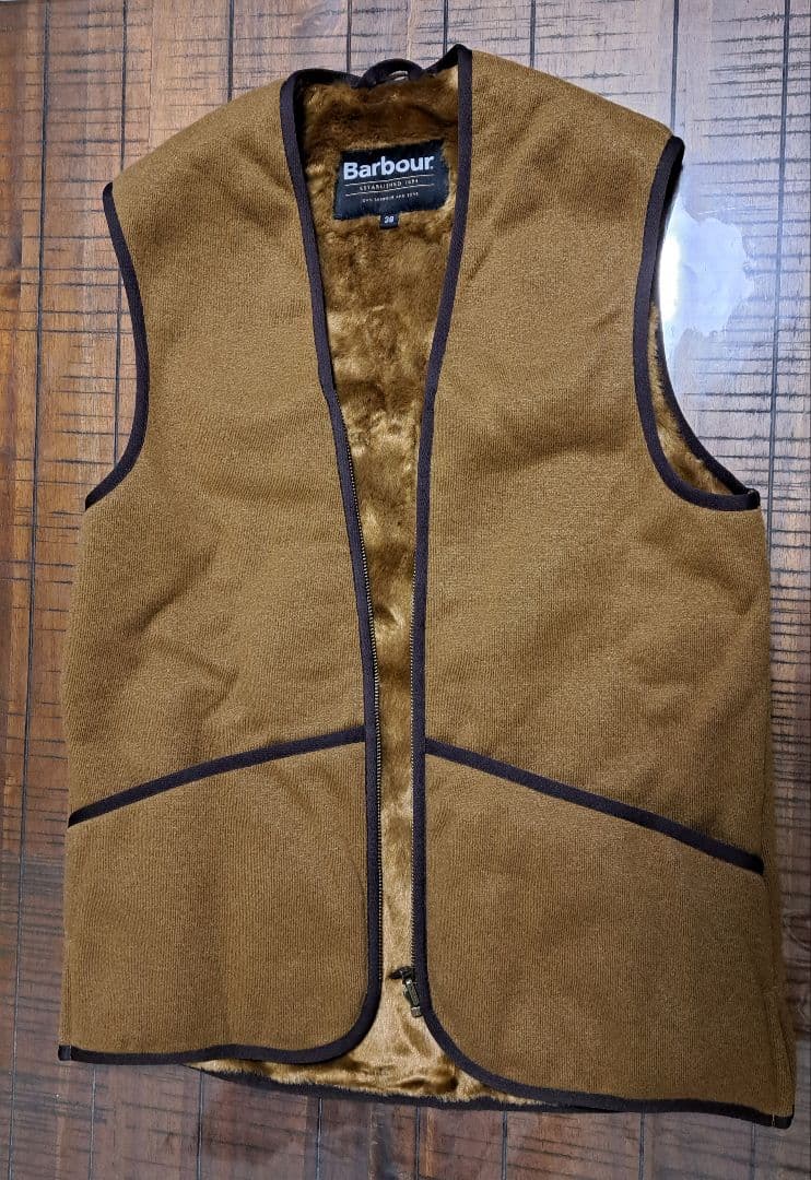 BARBOUR WARM PILE LINER VEST バブアーベスト　38