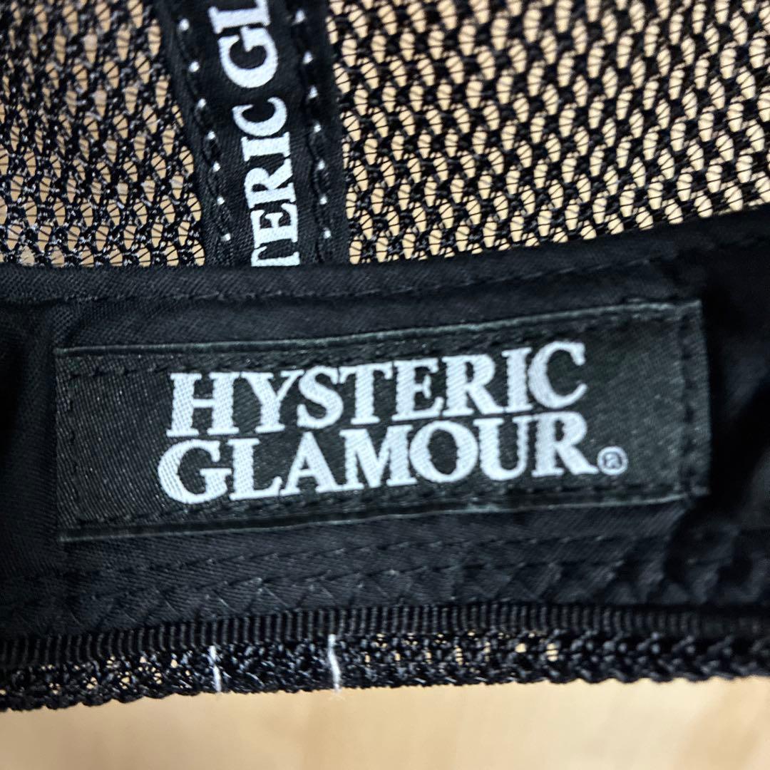 Hystericglamour speedster キャップ ホワイト/ブラック