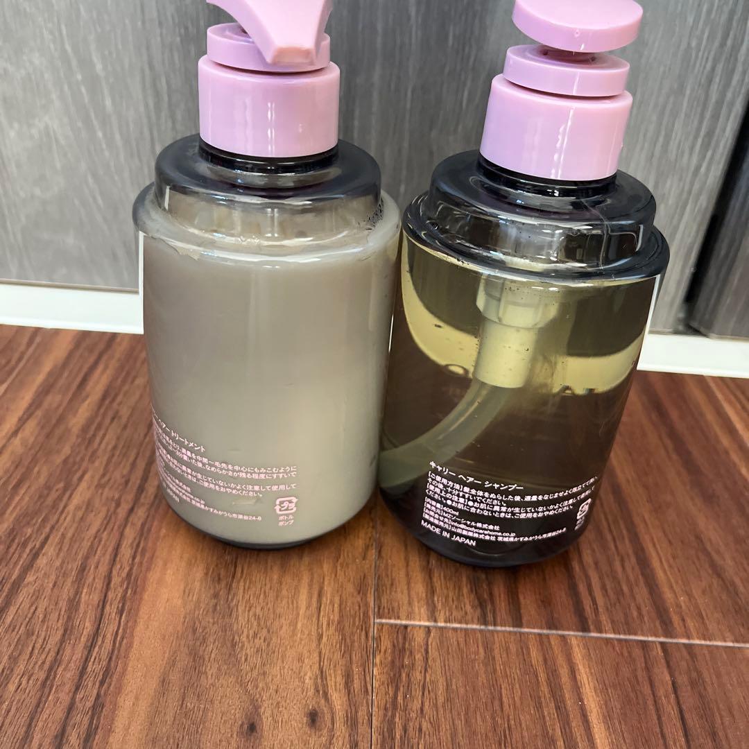 Carrie シャンプー トリートメント 400ml 1度使用　河村真木子 さん