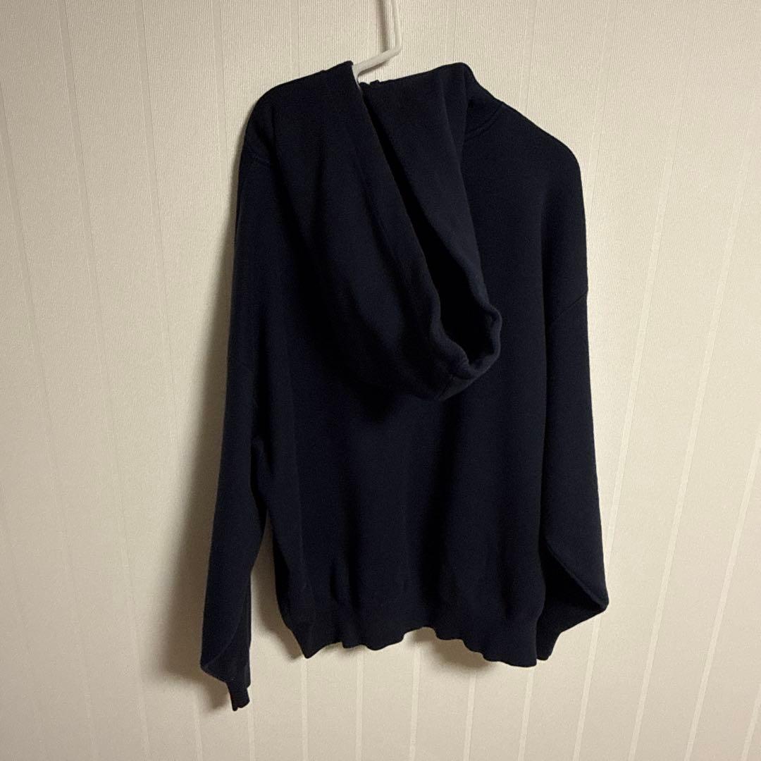 【橋本環奈など有名人多数着用】CABAN ネイビー フード付きパーカー