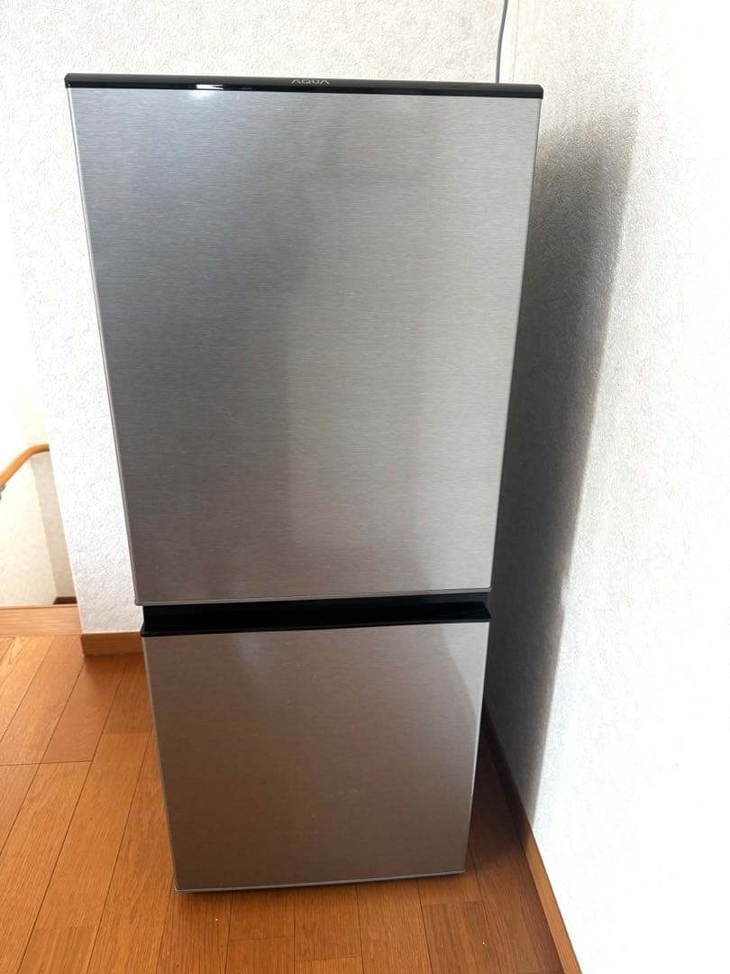 アクア 126L 冷凍冷蔵庫 AQR-J13M(S) 2022年製 AQUA