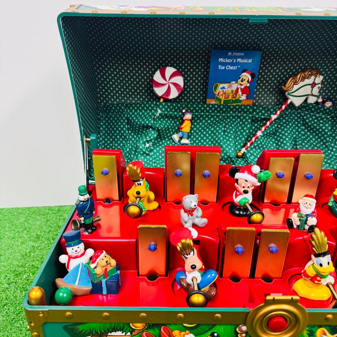 美品 ディズニー ミッキーズ ミュージカル トイチェスト オルゴール