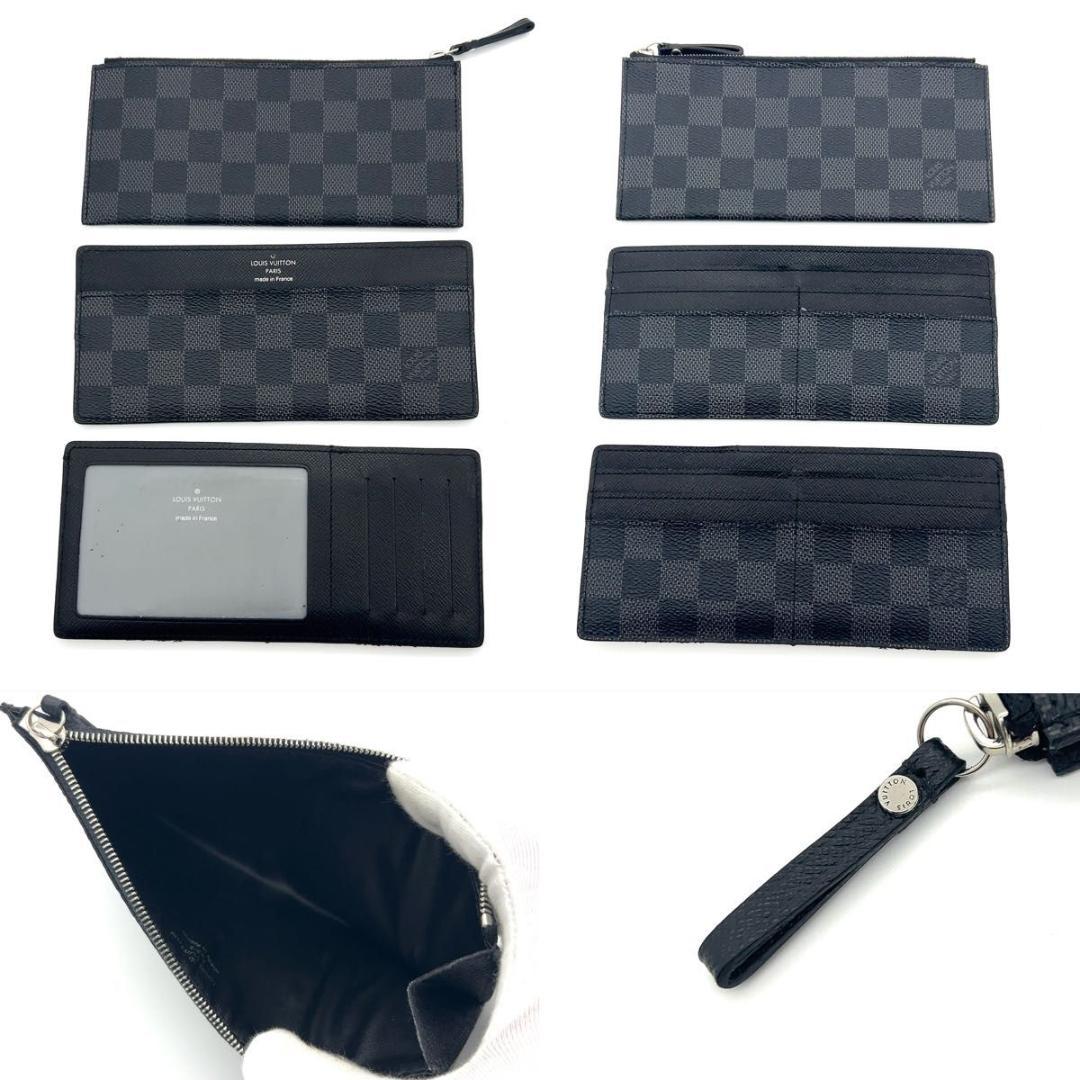 ルイヴィトン グラフィット 長財布 ポルトフォイユ ロン モデュラブル 4点完備