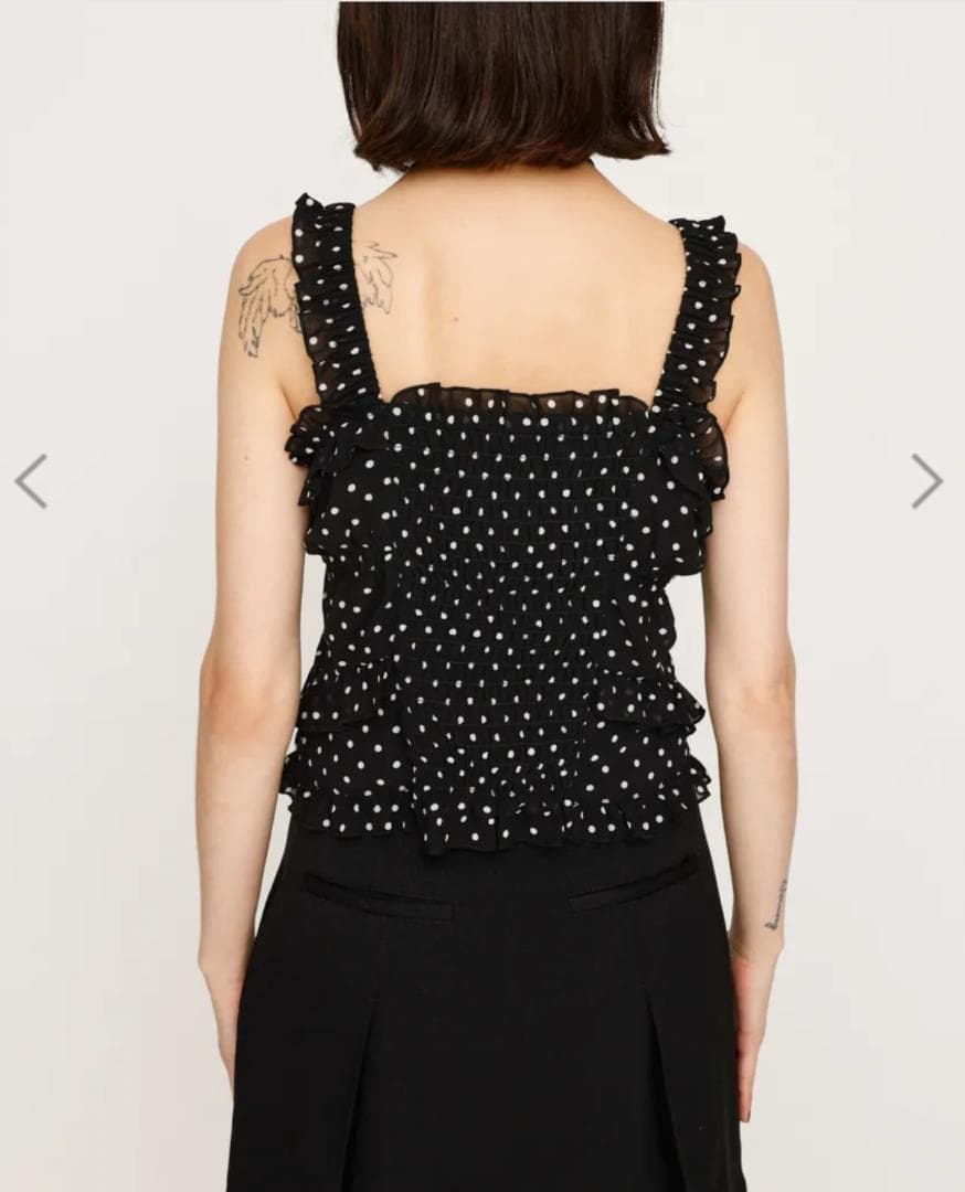 新品★SLY★SHEER SQUEEZE CAMI トップス★アイボリー