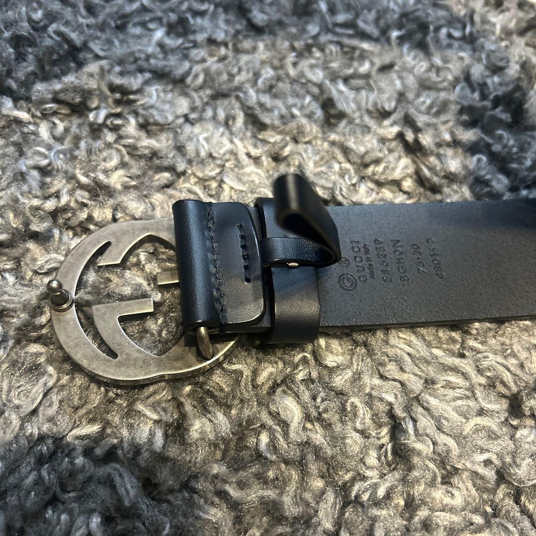 GUCCI グッチ　ベルト　ブラック