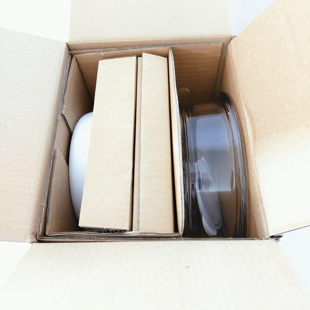 【未使用品】フランス製 Luminarc ヴィトロ ホワイト スチーマー せいろ