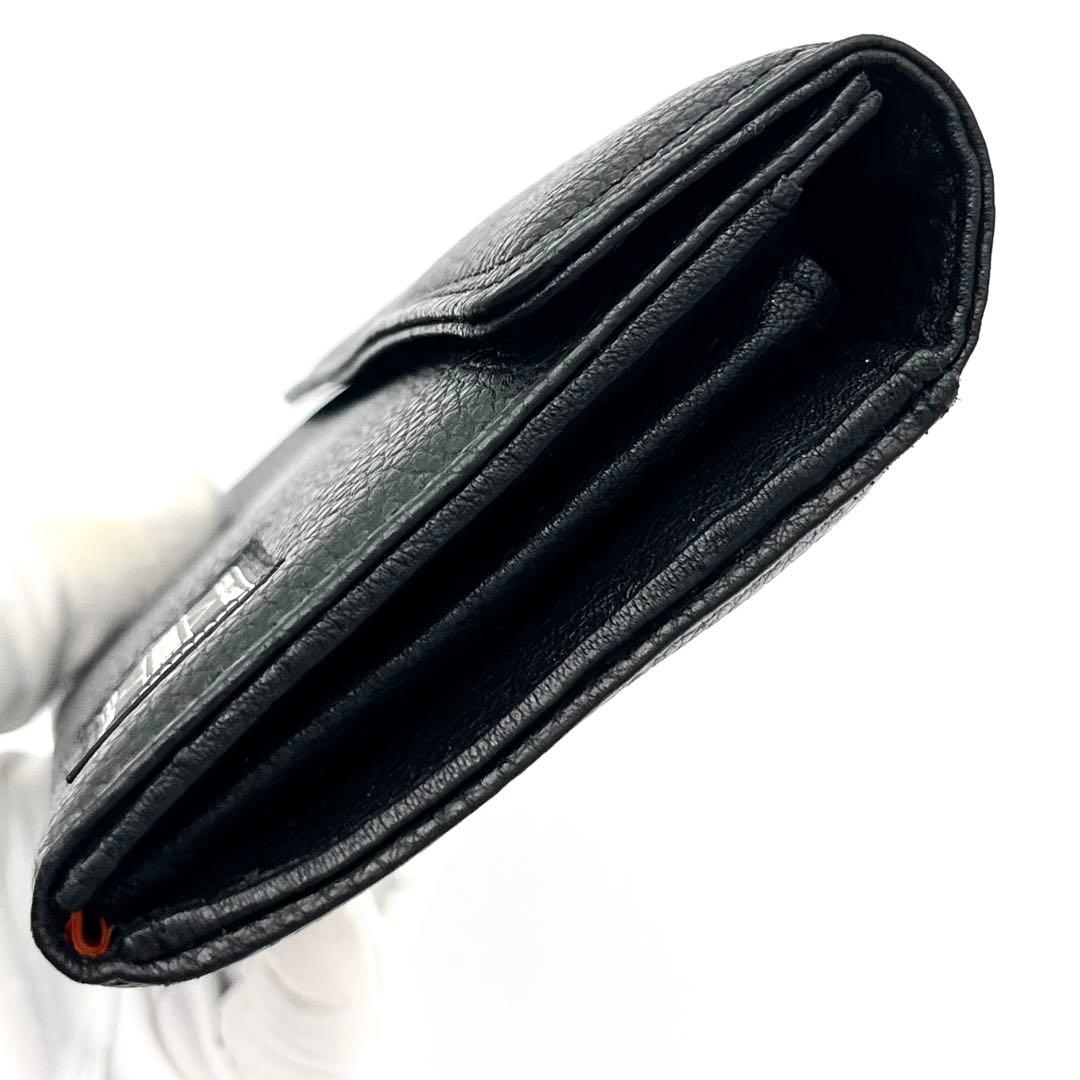 【新品未使用品】PORTER 長財布　CALM シュクリンクレザー　ブラック