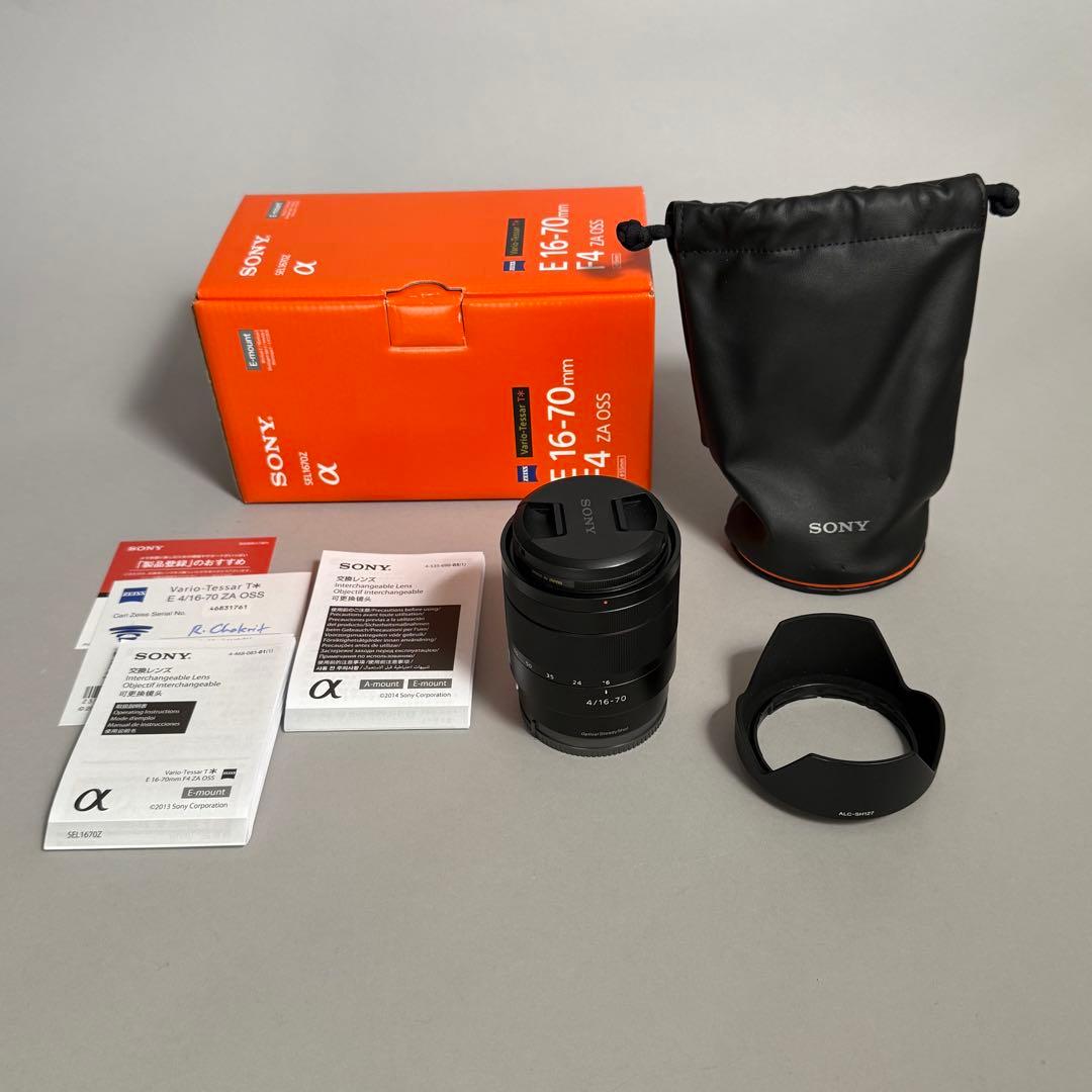 SONYαレンズ　E16-70mm F4 ZA OSS