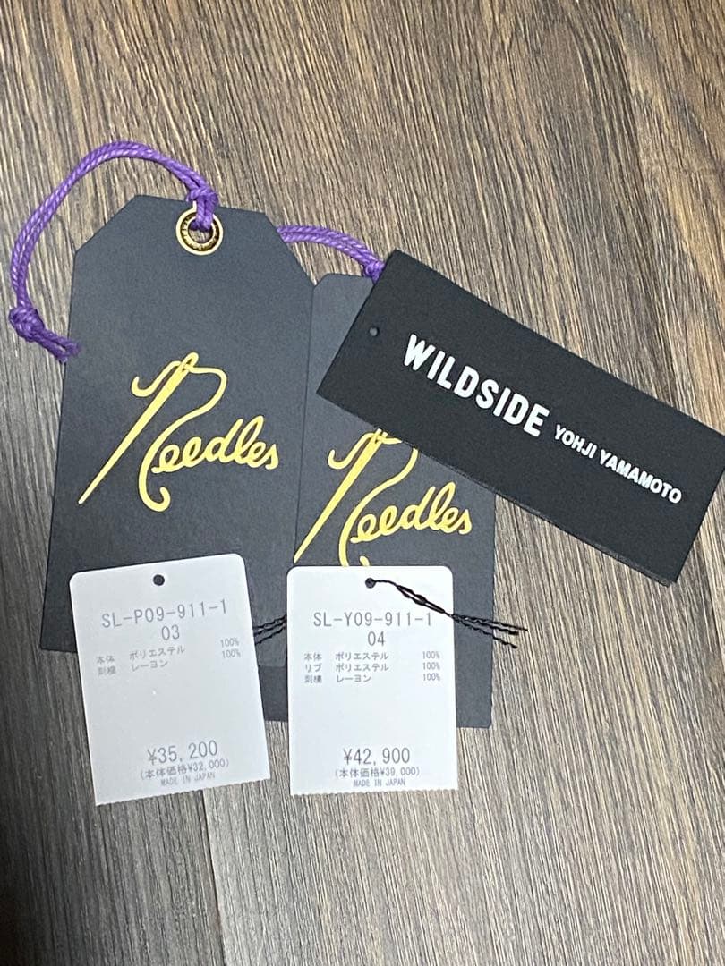 WILDSIDE×NEEDLES Track Jacket & Pant