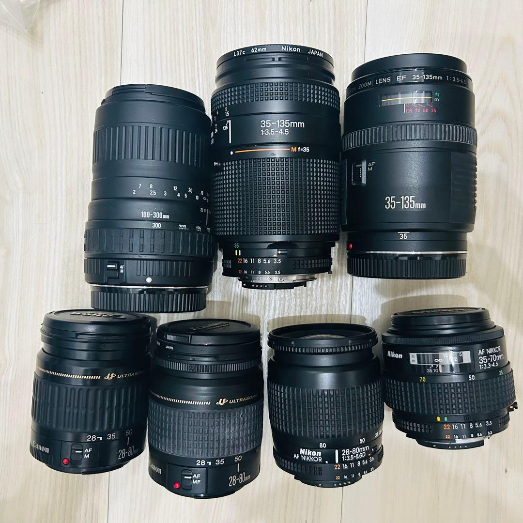 Canon Nikon SIGMA 他　レンズ 7本 まとめ