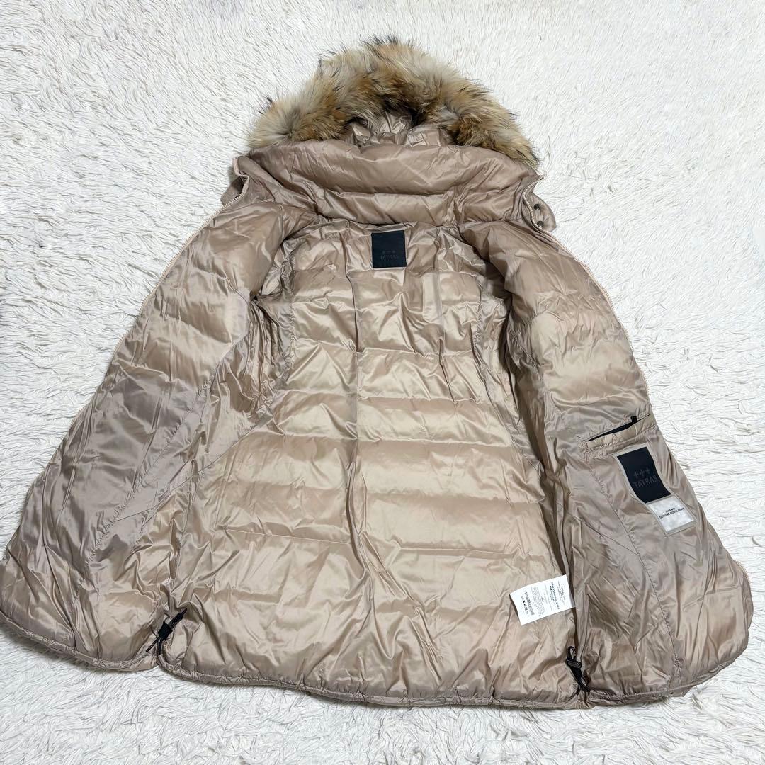 大きい✨22年モデル TATRAS SARMA ベージュ　ファー 3way L